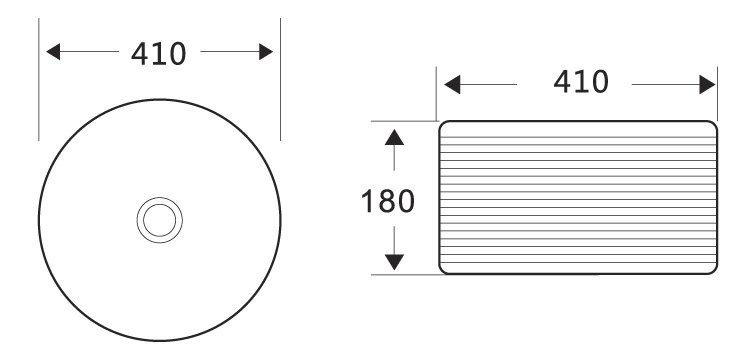 Раковина накладная BelBagno BB1420