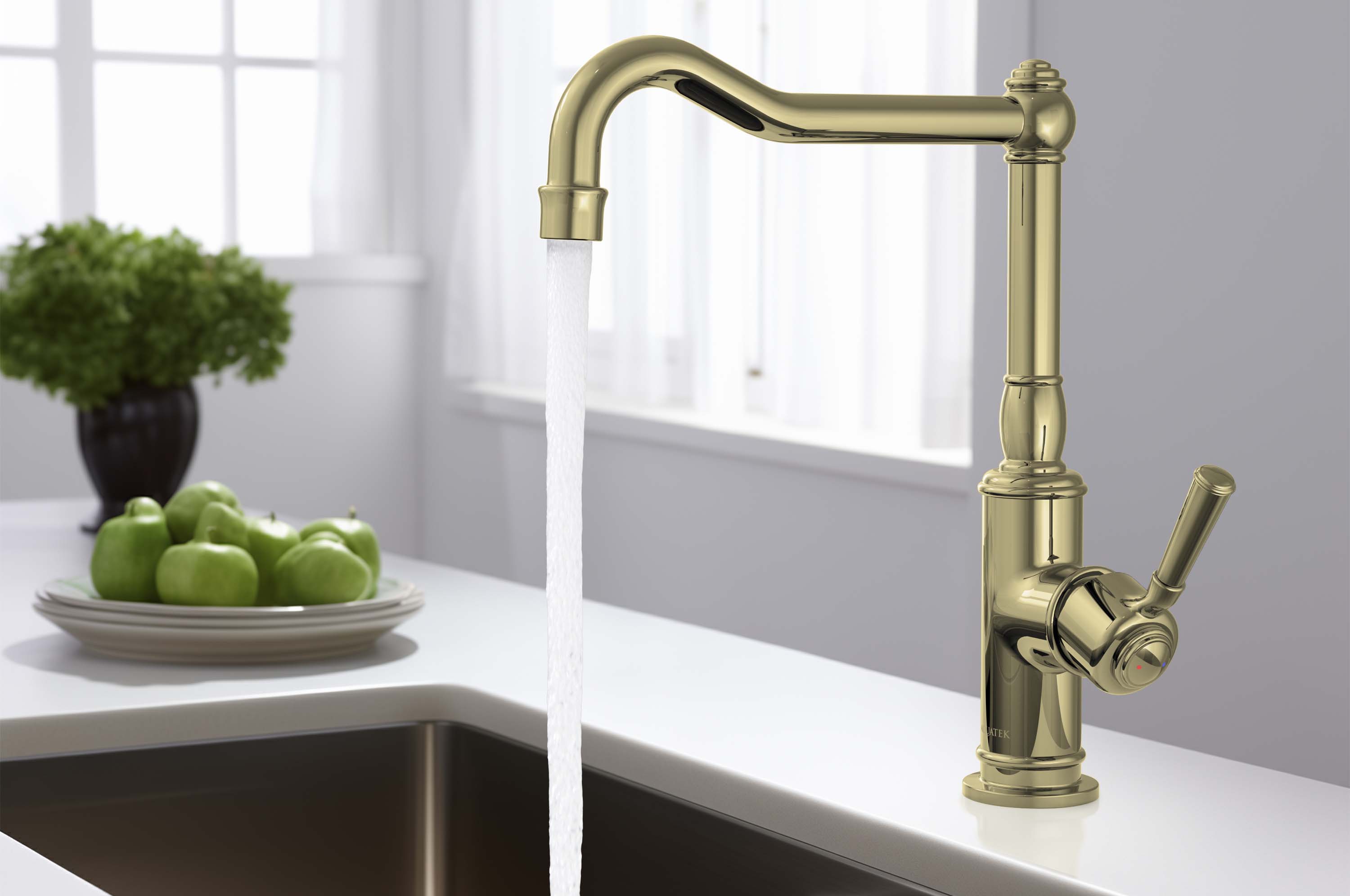 Смеситель Aquatek Классик AQ1580PG для кухни