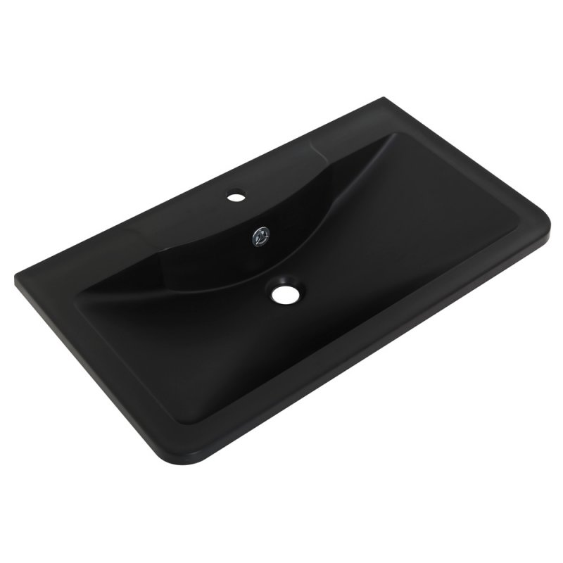 Раковина BelBagno BB800/455-LV-ART-ALR-NERO накладная