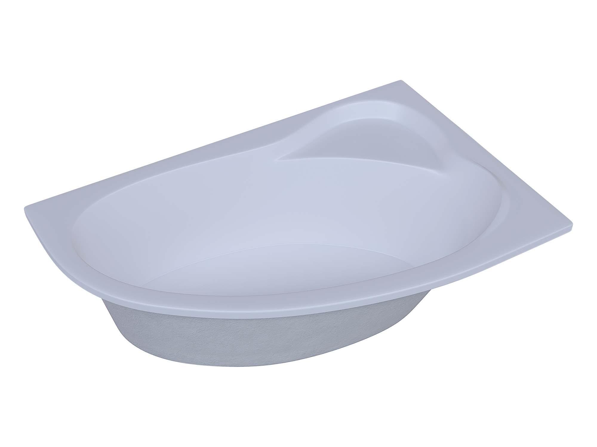 Акриловая ванна Aquatek Фиджи FID170-0000005 170х110 см правая с фронтальным