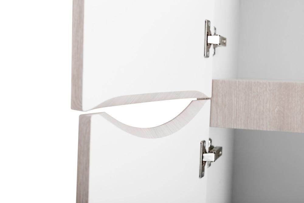 Пенал подвесной BelBagno Marino 40 см L, Rovere Grigio