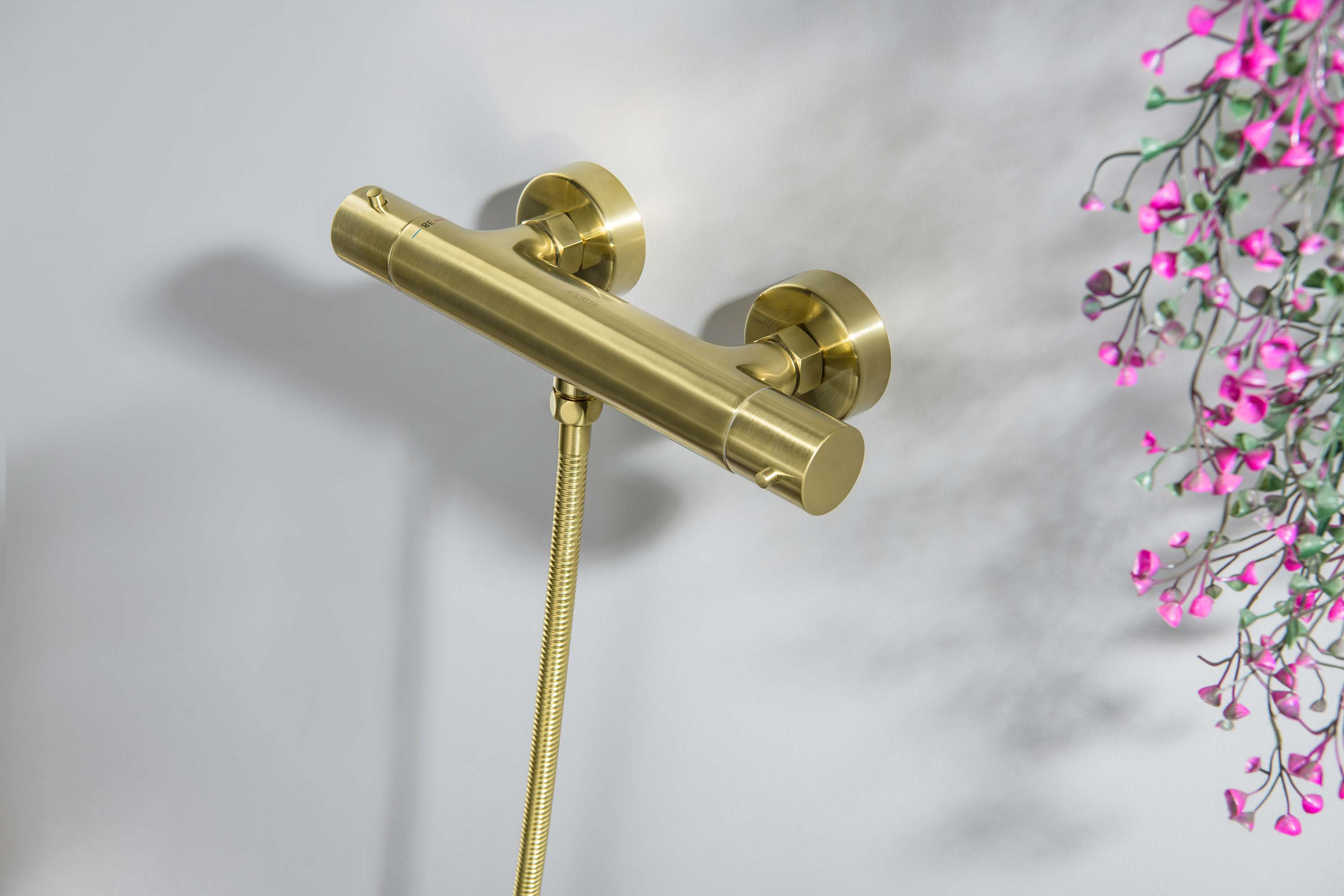 Смеситель термостатический Aquatek Европа AQ1363BG для душа