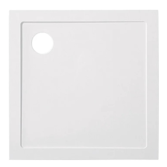 Поддон для душа Cezares Tray SMC TRAY-SMC-A-80-550-150-W 80x80, с сифоном
