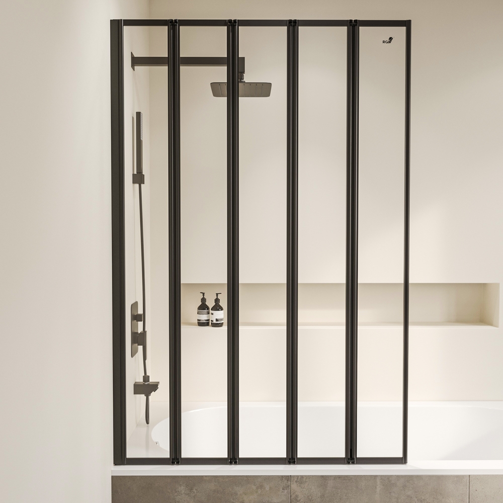 Шторка на ванну RGW SC-22-B 120х150