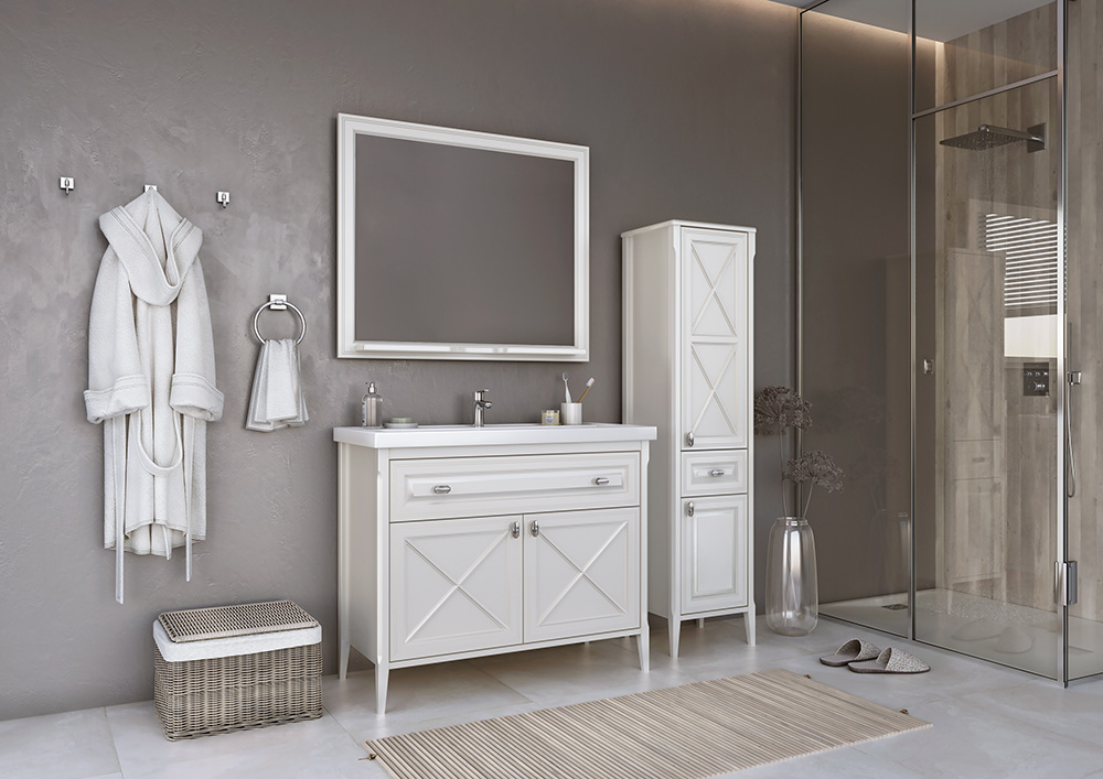 Пенал ASB-Woodline Монте 40 благородный бежевый