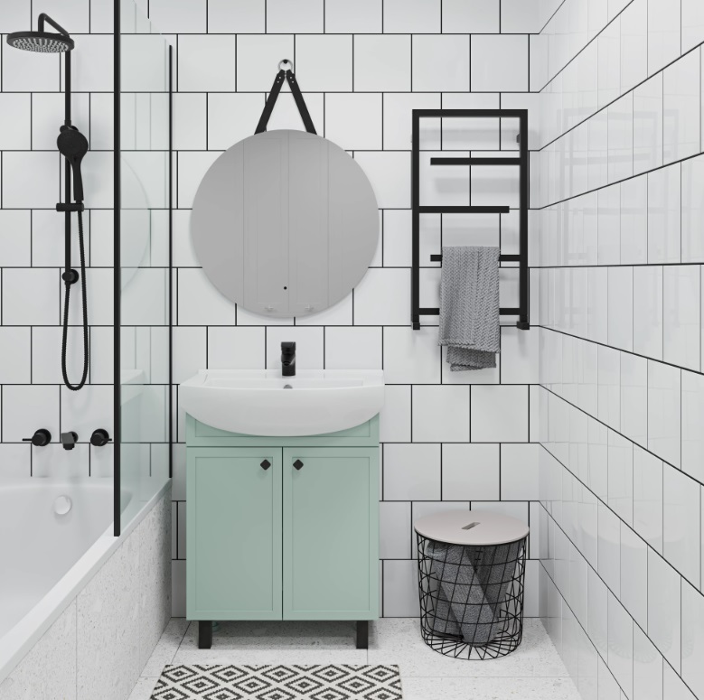 Зеркало Runo с подсветкой D650 Руан Led