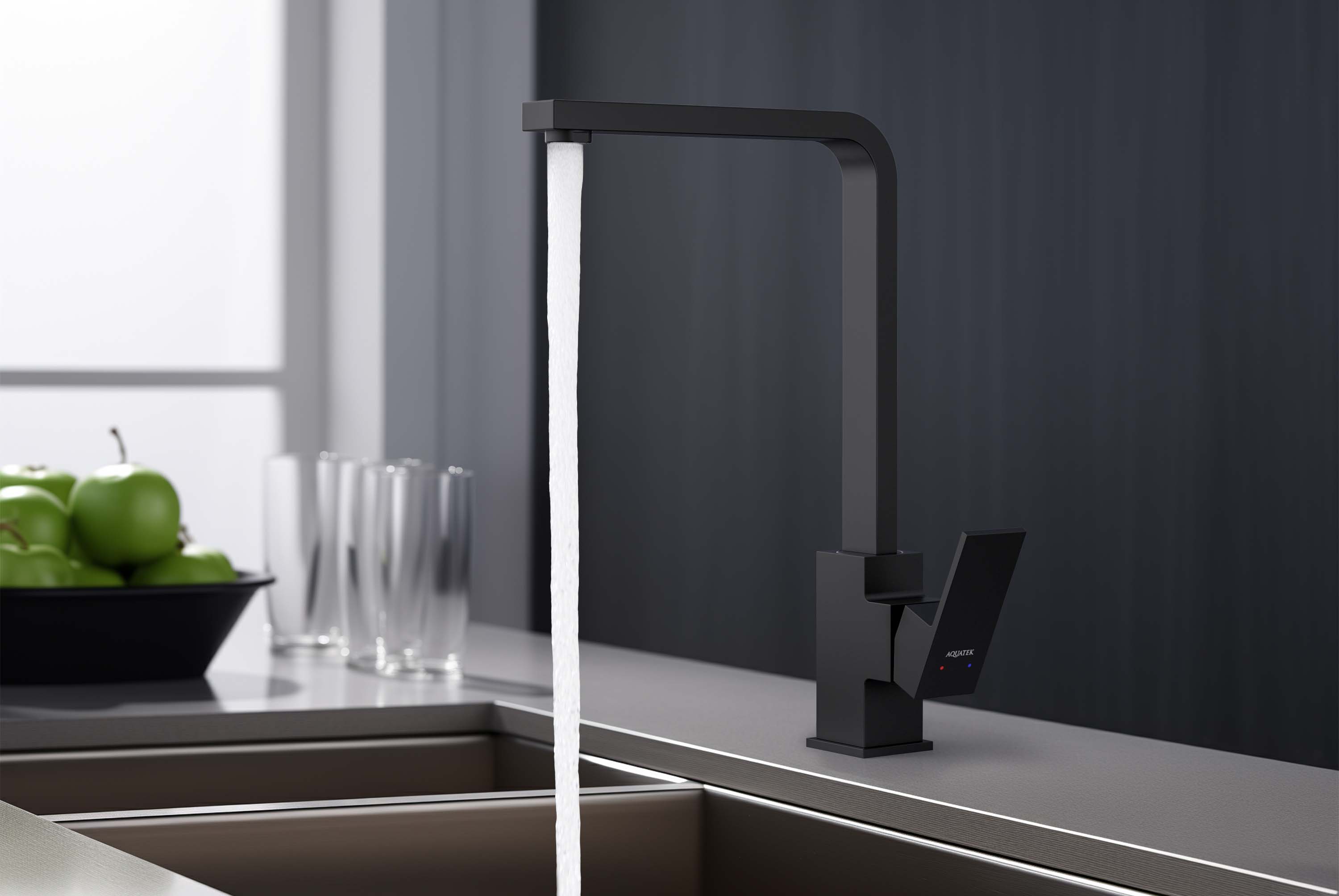 Смеситель Aquatek Либра AQ1680MB для кухни