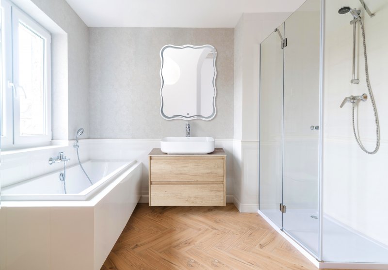 Зеркало BelBagno SPC-OND 60х80 с сенсорным выключателем
