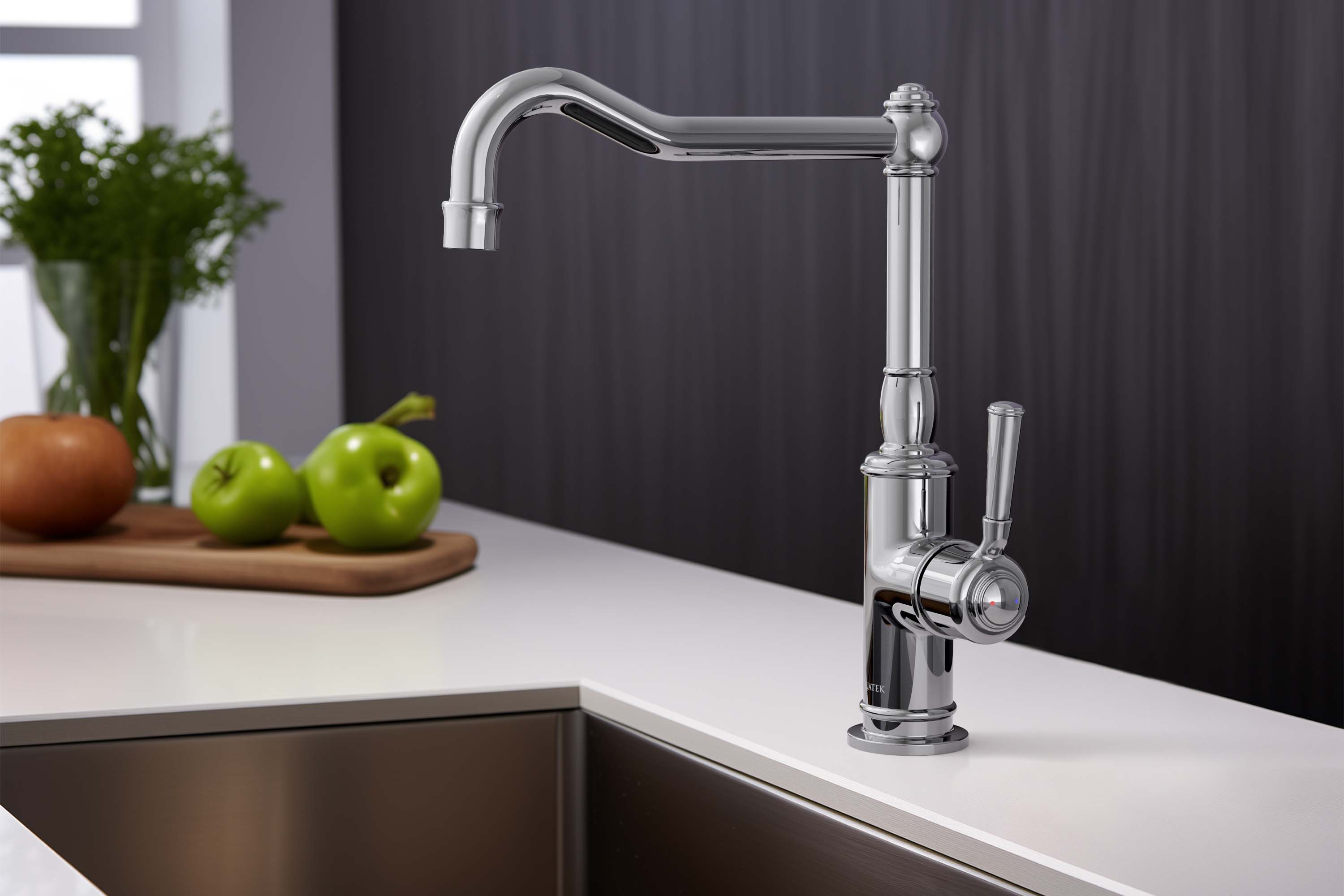 Смеситель Aquatek Классик AQ1580CR для кухни