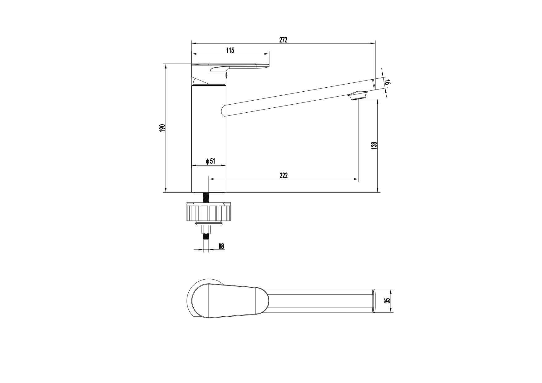 Смеситель Aquatek Ника AQ1880BGM для кухни