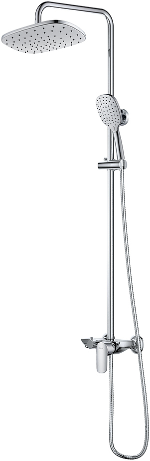 Душевая система D&K Venice Gondola DA1033701B14 с изливом, хром