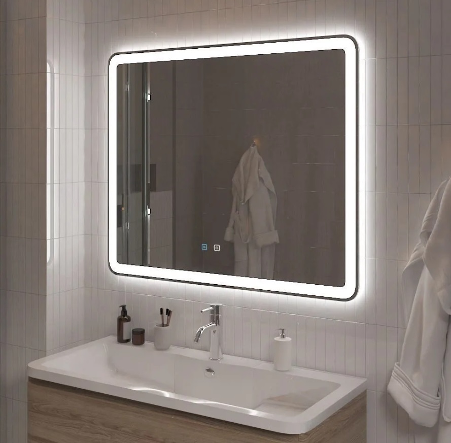 Зеркало BelBagno SPC-MAR 100х80 с голосовым управлением