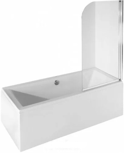 Душевая шторка Besco AMBITION 1-створка с рисунком