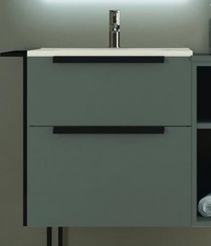 Тумба под раковину Cezares URBAN 55157 Grigio opaco