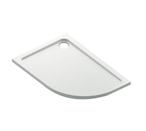 Поддон для душа Bas Раунд R 120x80 L