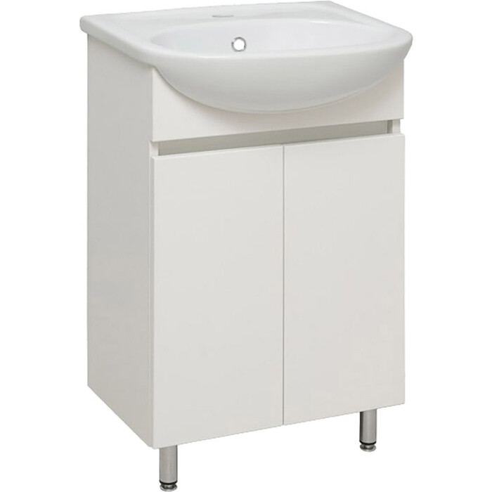 Тумба под раковину Runo Лада 48х29 белая