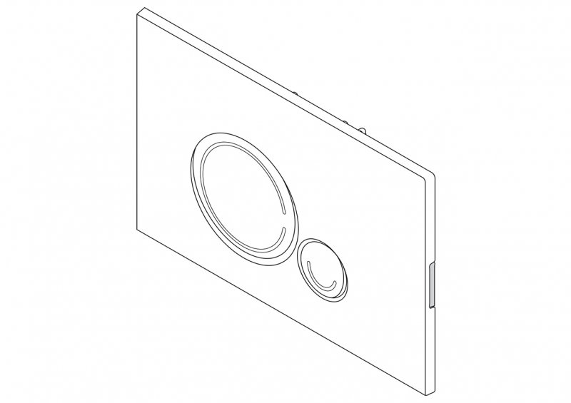 Кнопка смыва BelBagno SFERA BB016-SR-CHROME.M