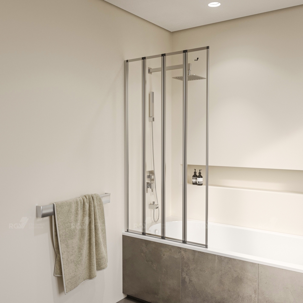 Шторка на ванну RGW SC-23 100х150