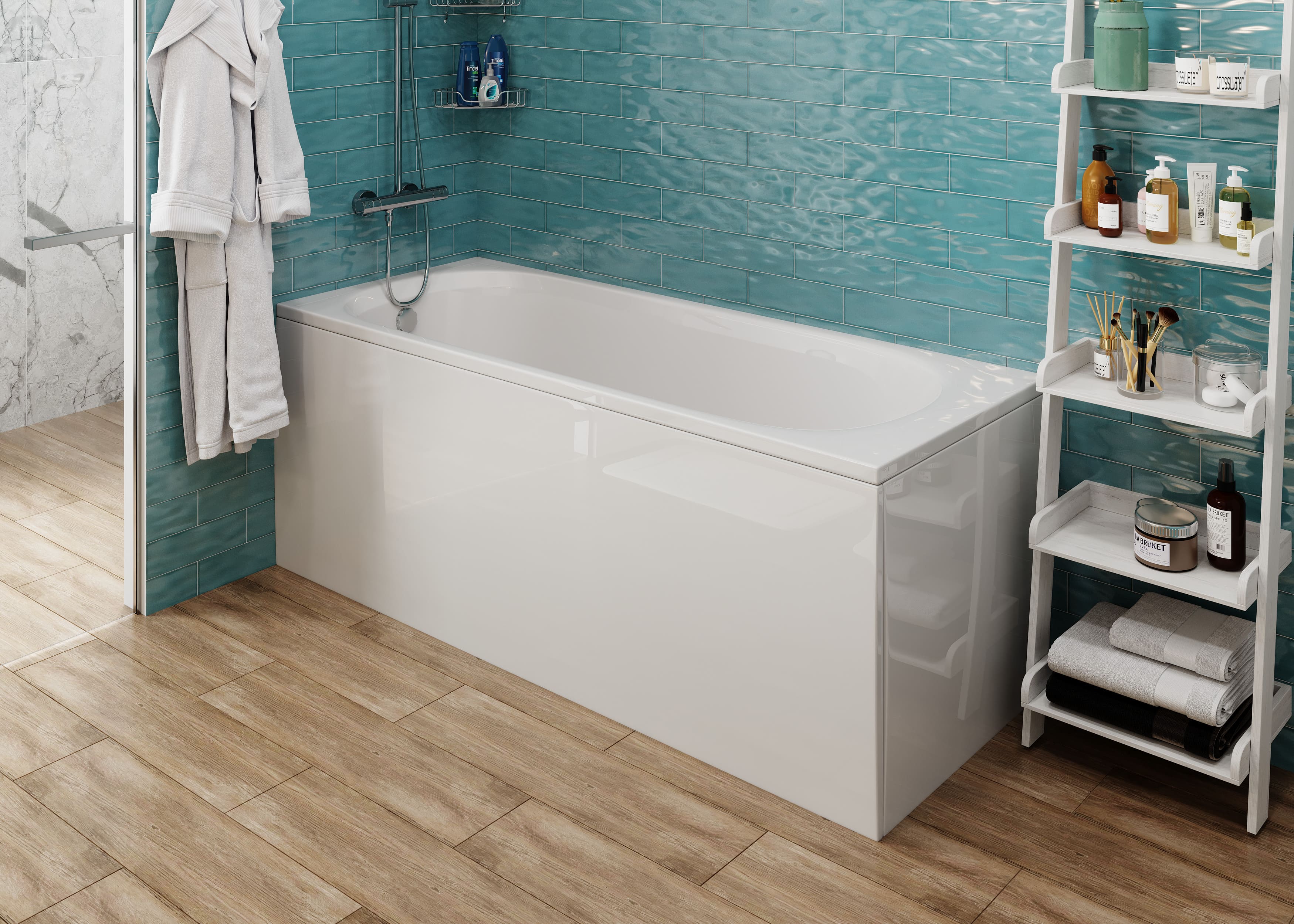Акриловая ванна VAGNERPLAST Kasandra VPBA187KAS2X-04 180х70
