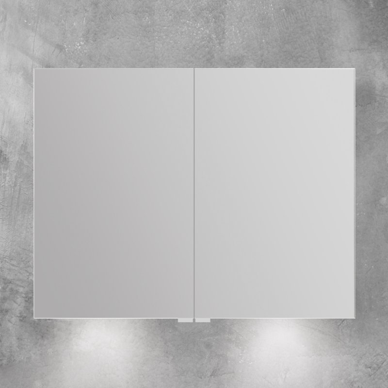 Зеркальный шкаф BelBagno SPC-1A-DL-BL 90