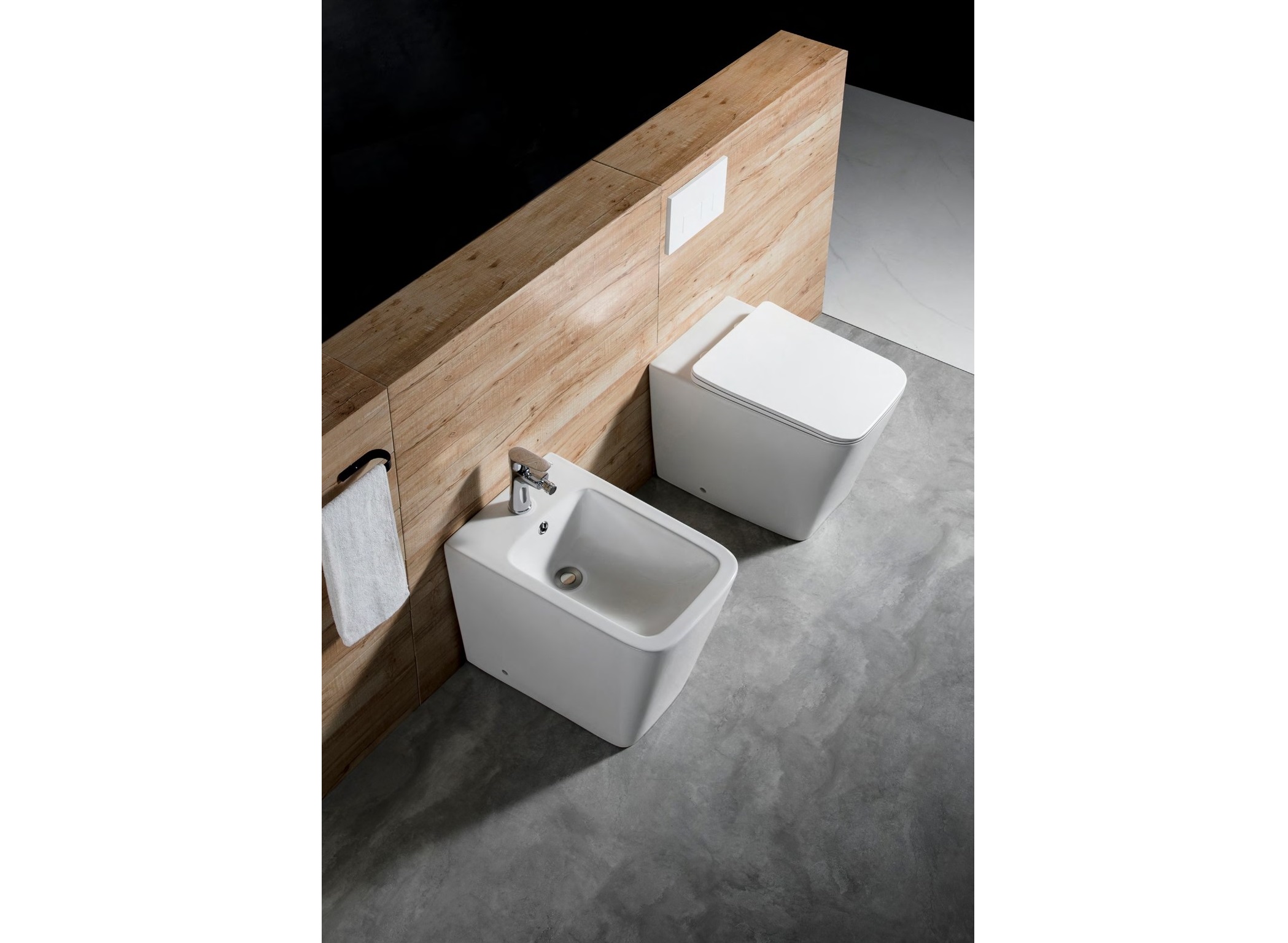 Унитаз приставной Aquatek Либра AQ1908N-00 с сиденьем Soft Close