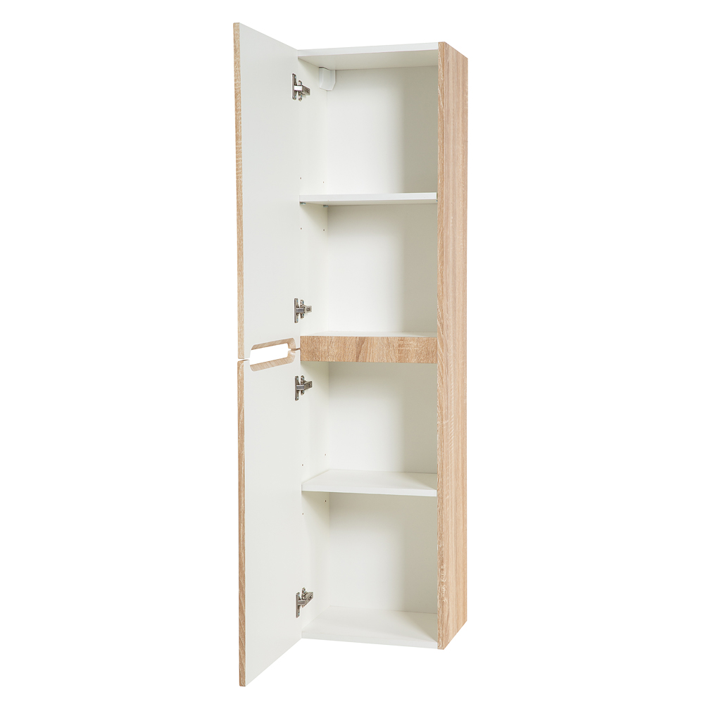 Пенал подвесной BelBagno Etna 40 см L, Rovere Bianco