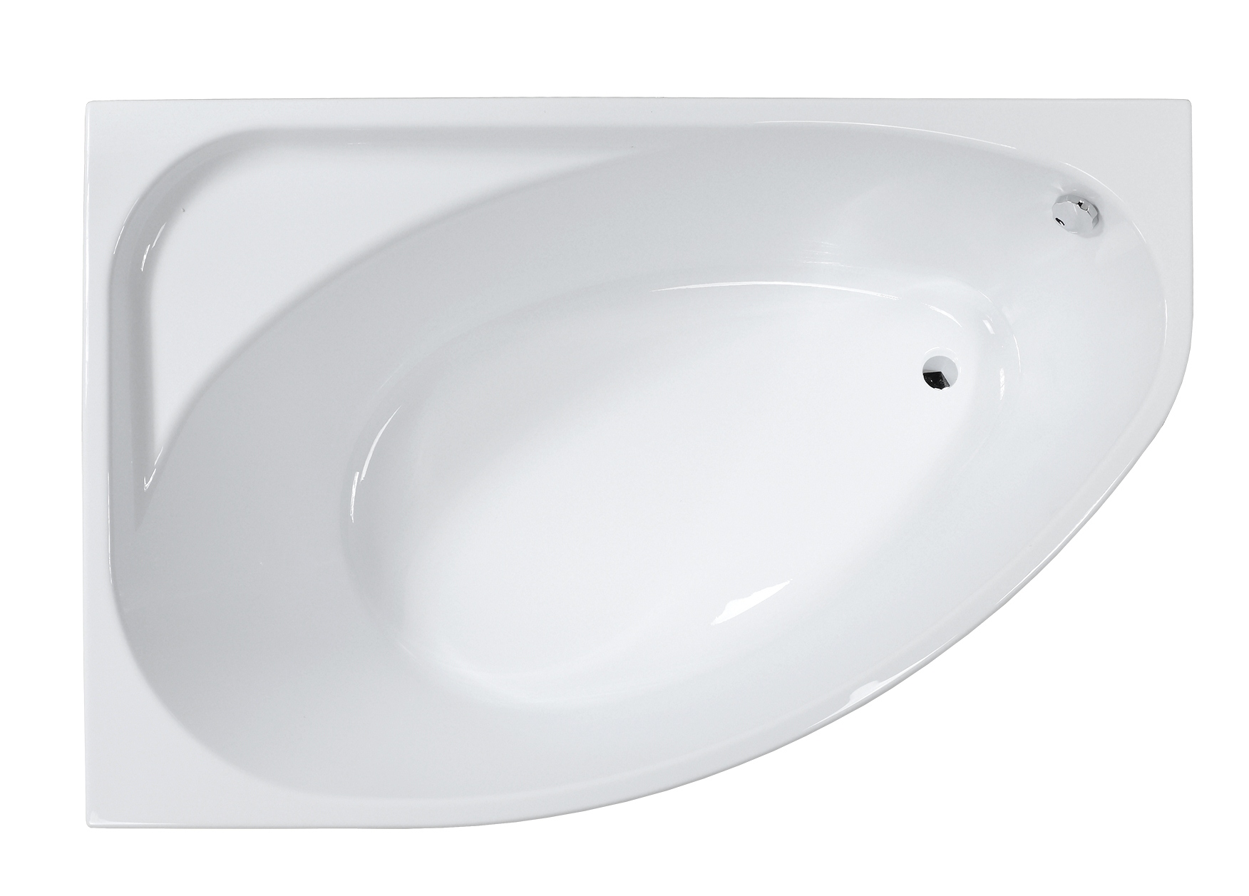 Акриловая ванна VAGNERPLAST Hapi VPBA170HAP3LX-04 170х110 Left