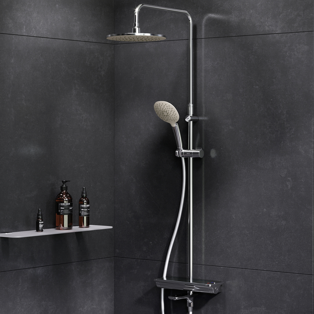 Душевая система AM.PM Spirit 2.0 ShowerSpot с термостатом