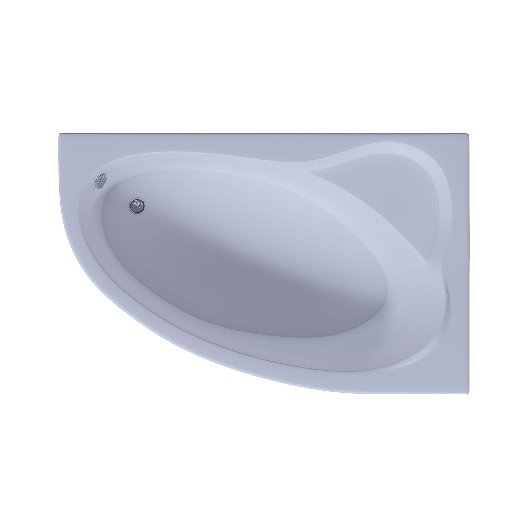 Акриловая ванна Aquatek Фиджи FID170-0000005 170х110 см правая с фронтальным