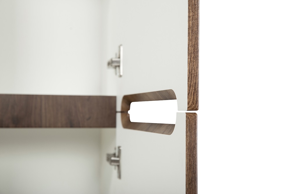 Пенал подвесной BelBagno Etna 40 см R, Rovere Moro