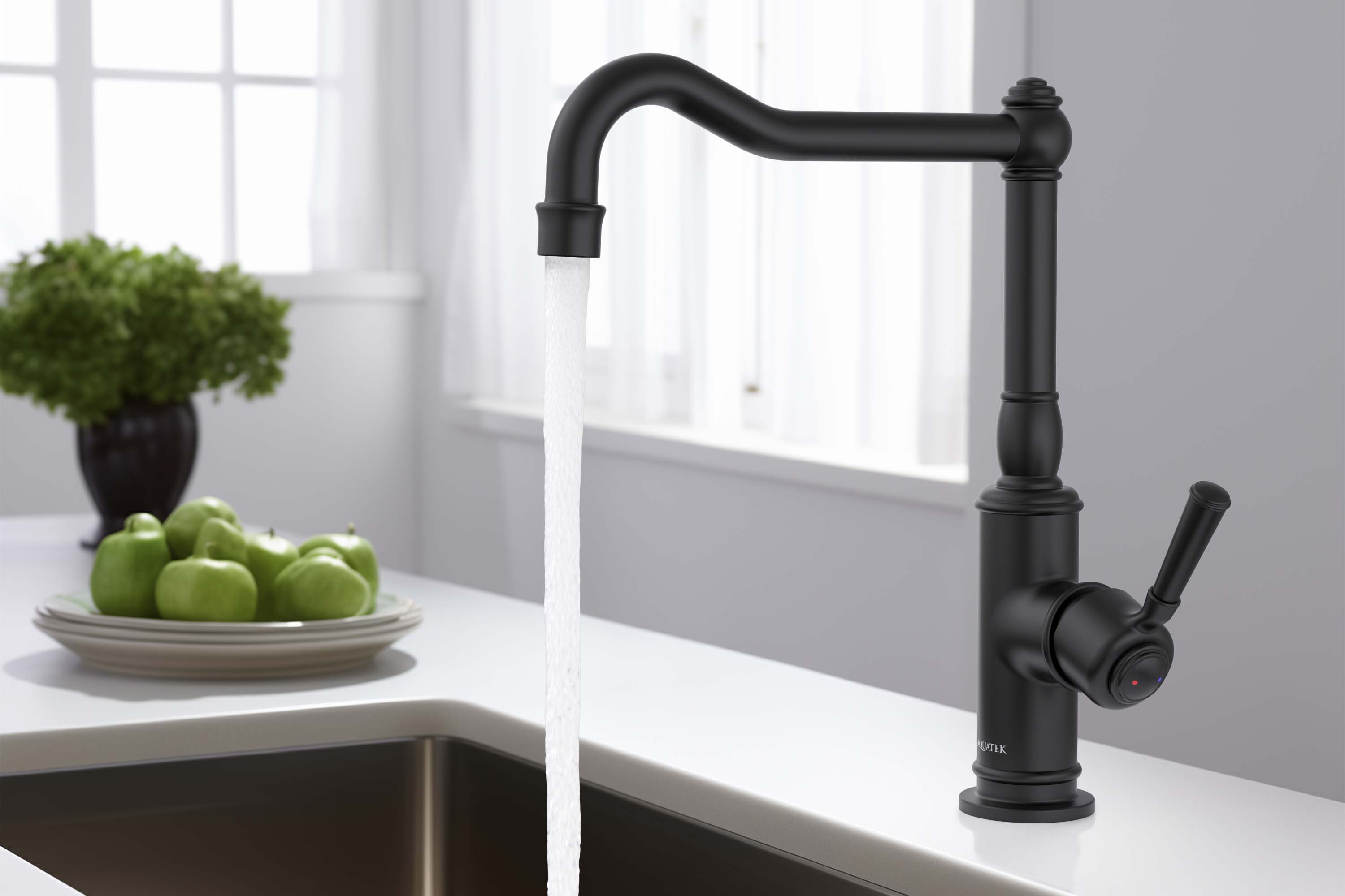 Смеситель Aquatek Классик AQ1580MB для кухни