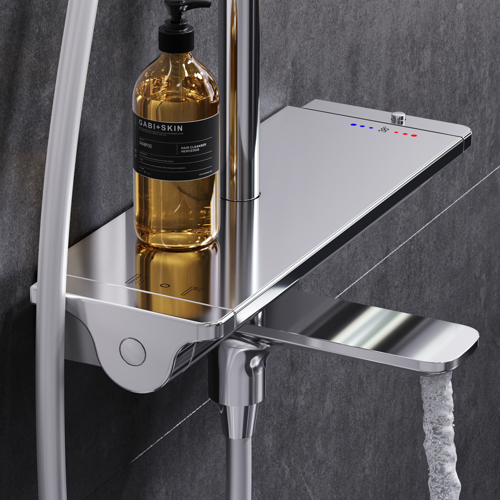 Душевая система AM.PM Spirit 2.0 ShowerSpot с термостатом