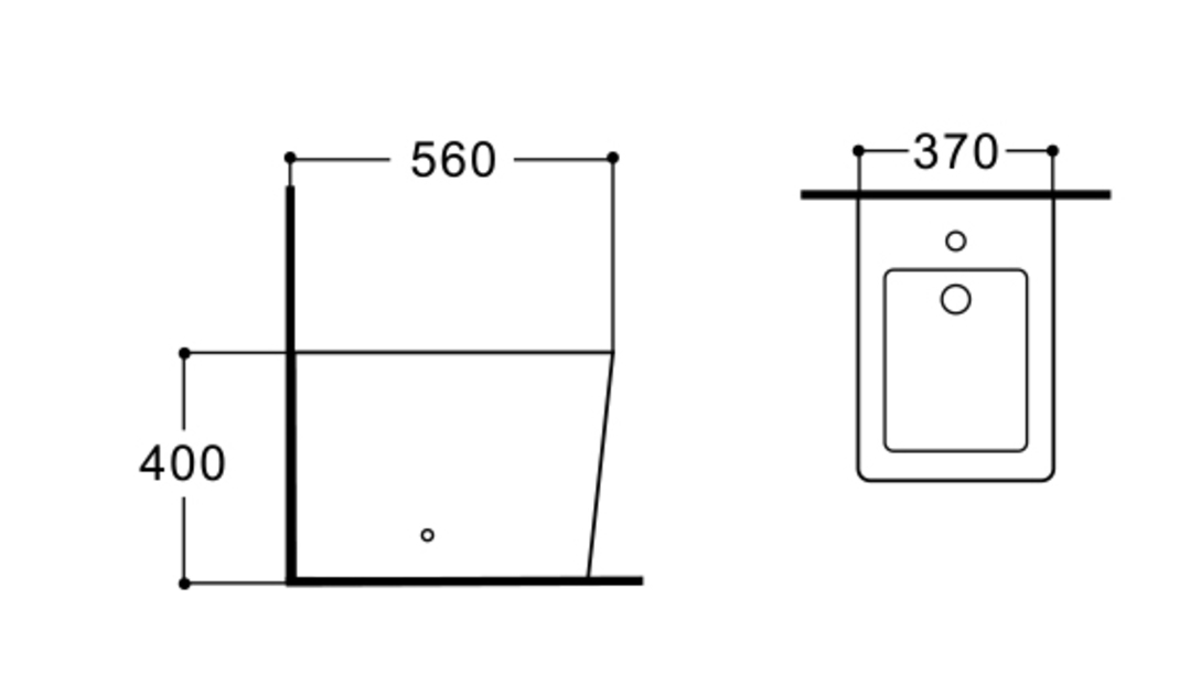 Напольное биде Aquatek Либра New AQ1266N-00