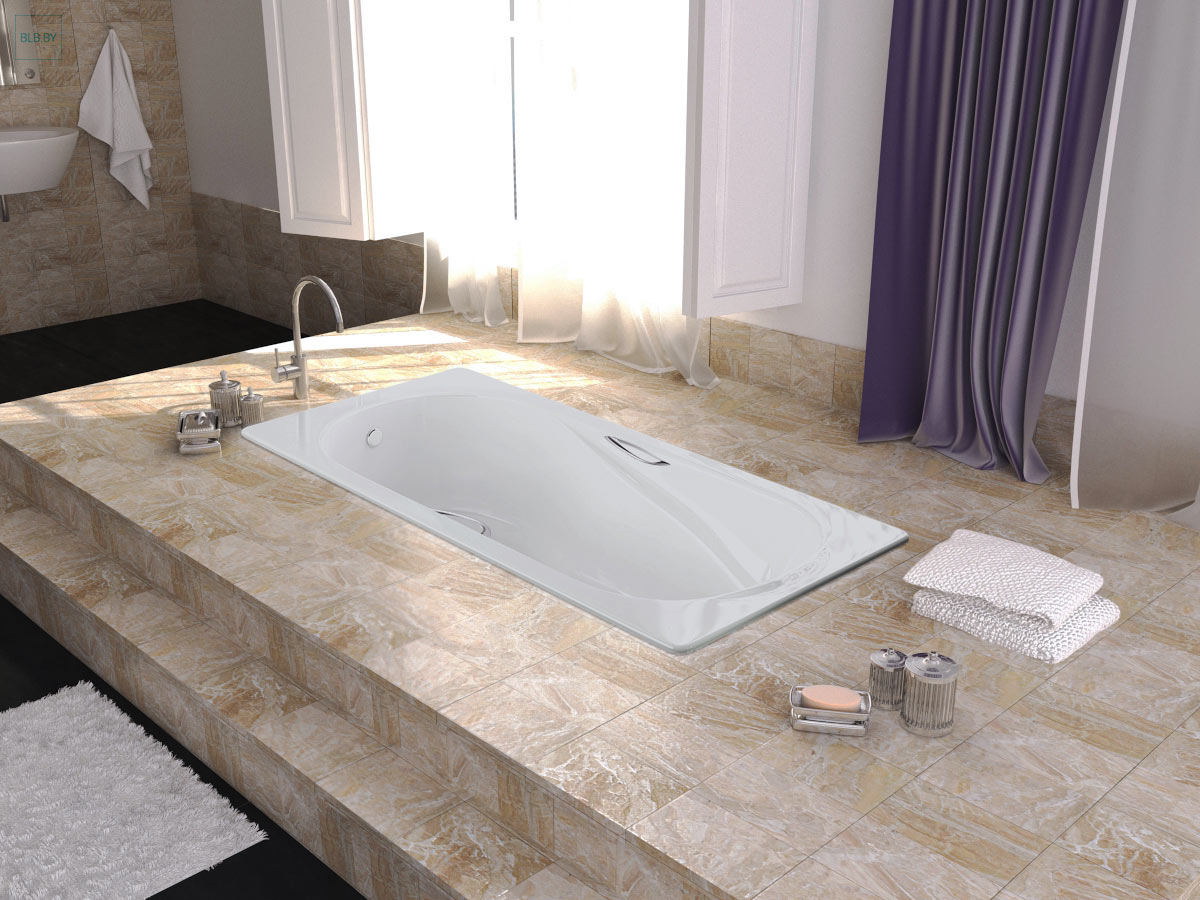 Чугунная ванна BLB America F78MV2001RN 170x80