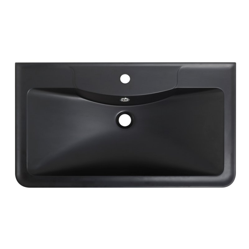 Раковина BelBagno BB800/455-LV-ART-ALR-NERO накладная
