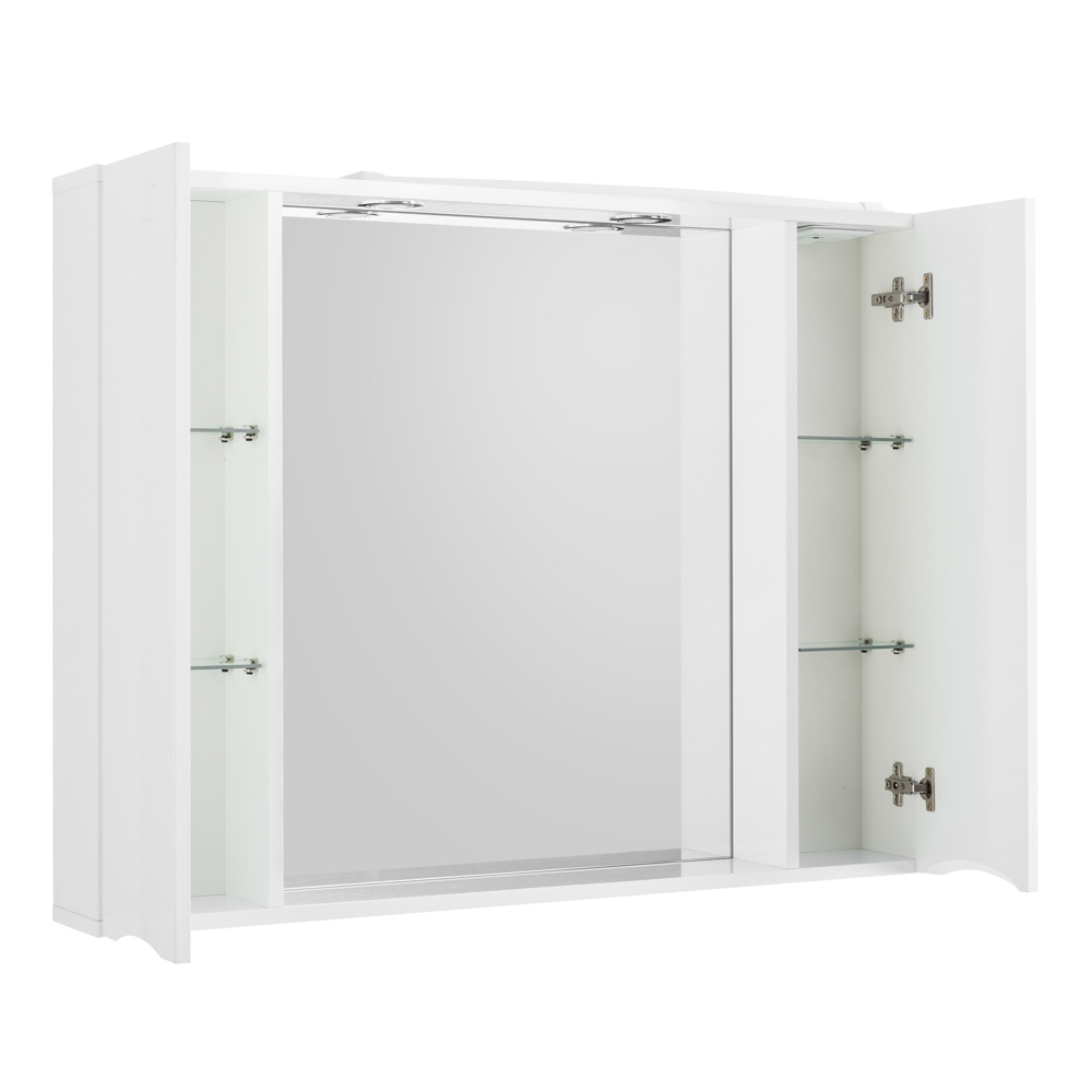 Зеркальный шкаф BelBagno Marino 120 см, Bianco Lucido