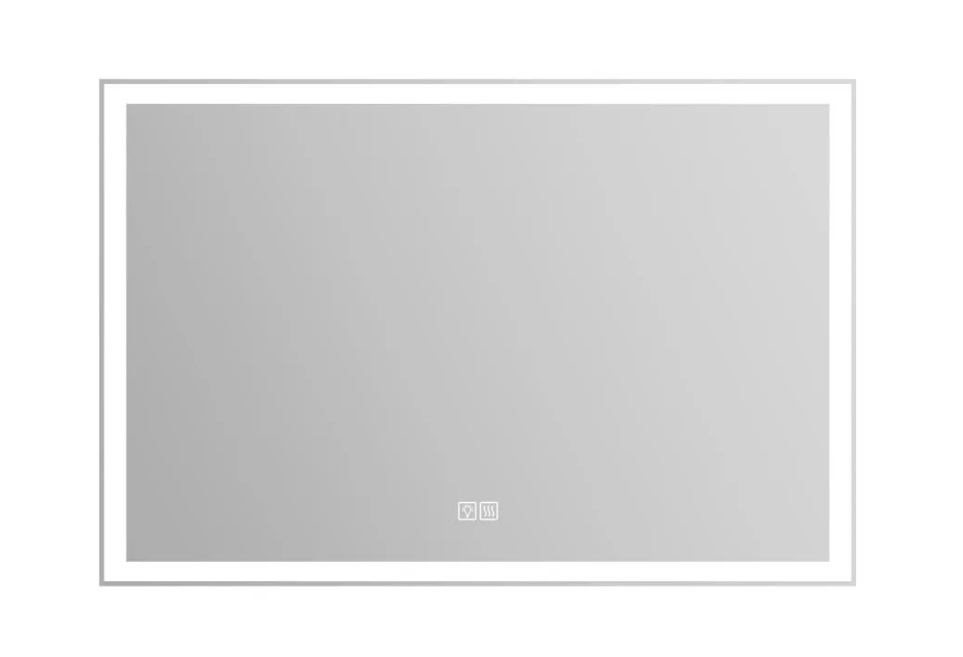 Зеркало BelBagno SPC-GRT 100х60 с сенсорным выключателем и подогревом