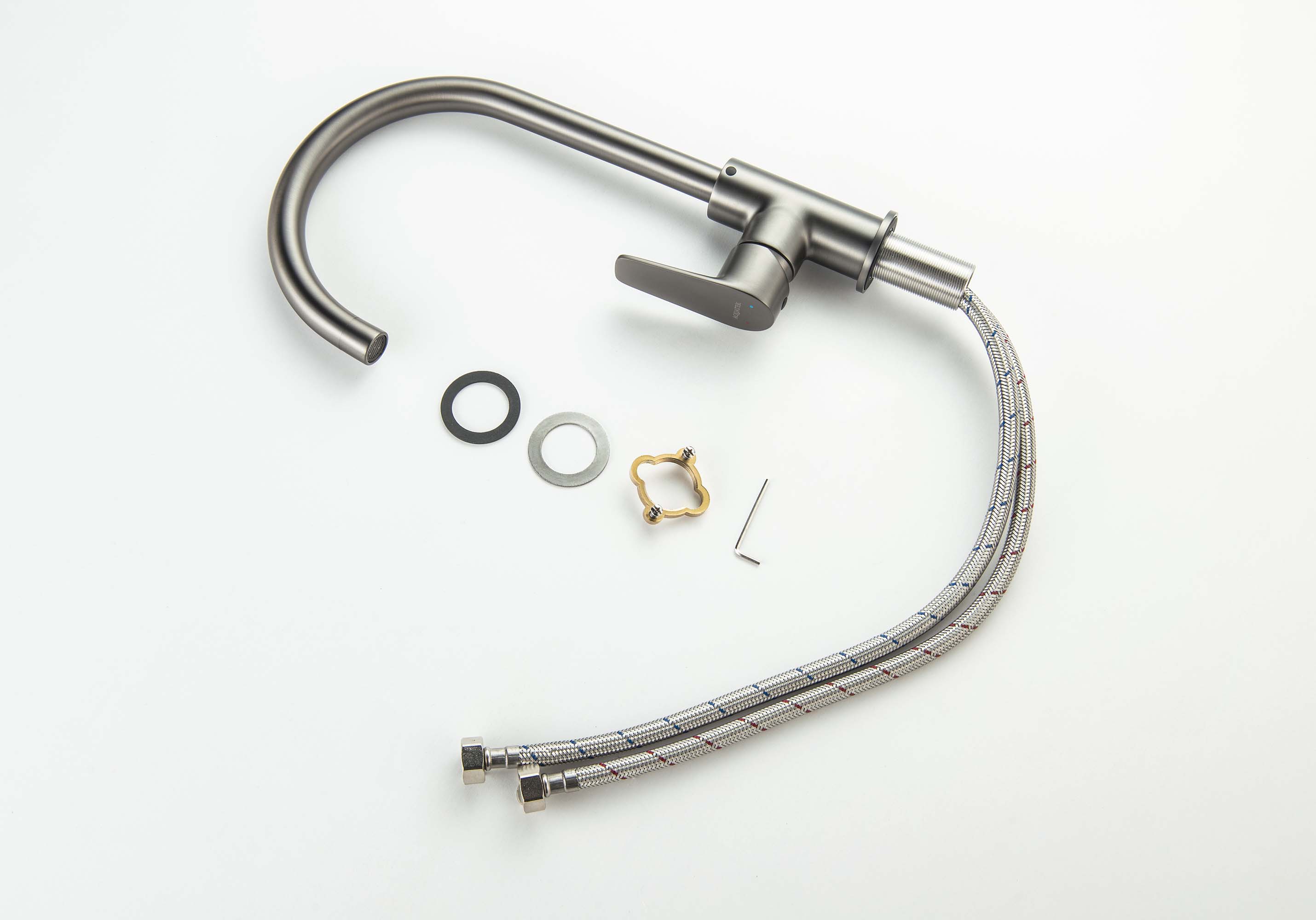 Смеситель Aquatek Бетта AQ1182BGM для кухни