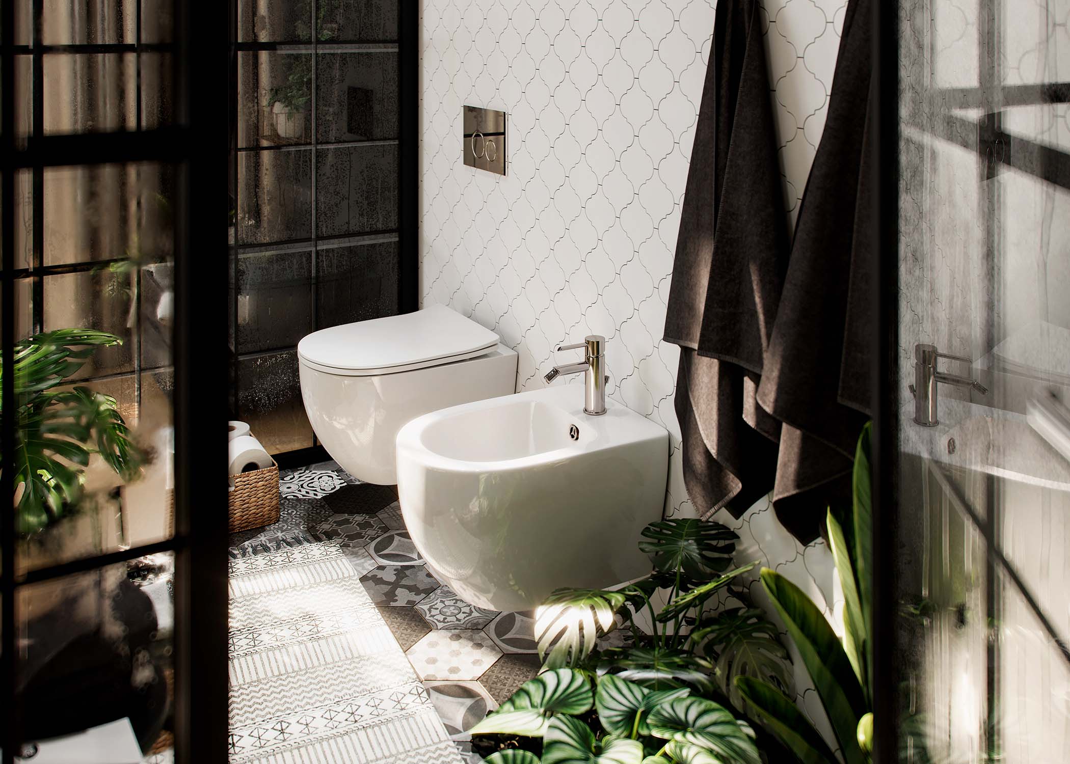 Унитаз подвесной безободковый Aquatek Европа AQ1900T-00 с сиденьем Soft Close