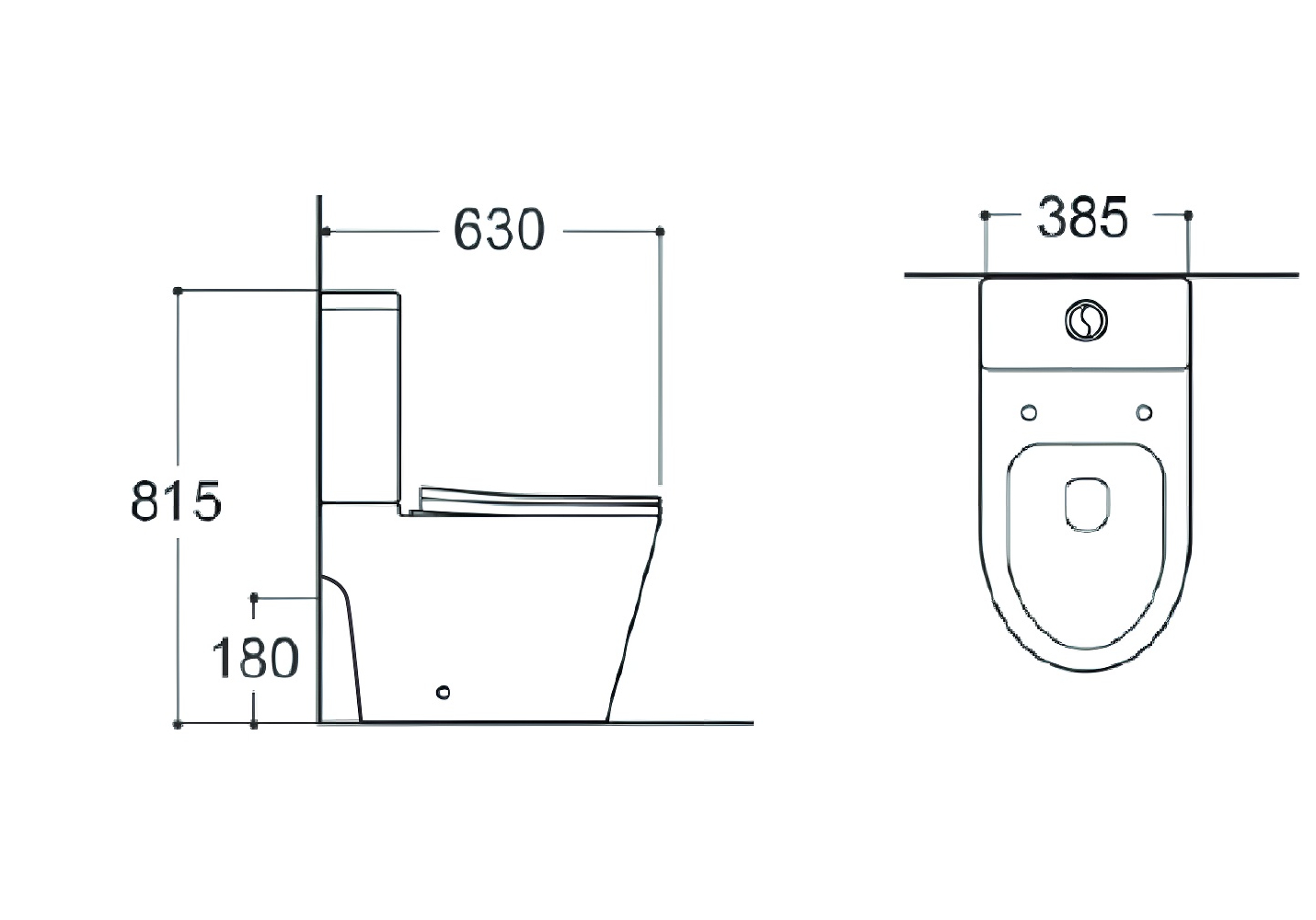 Унитаз-компакт Aquatek Вега AQ2904T-00 с сиденьем Soft Close
