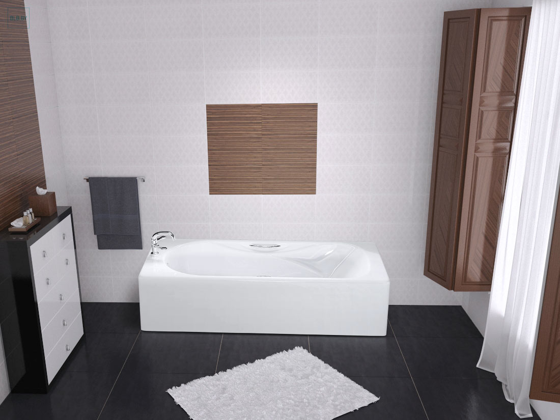 Чугунная ванна BLB Asia F55AT2001RN 150x75