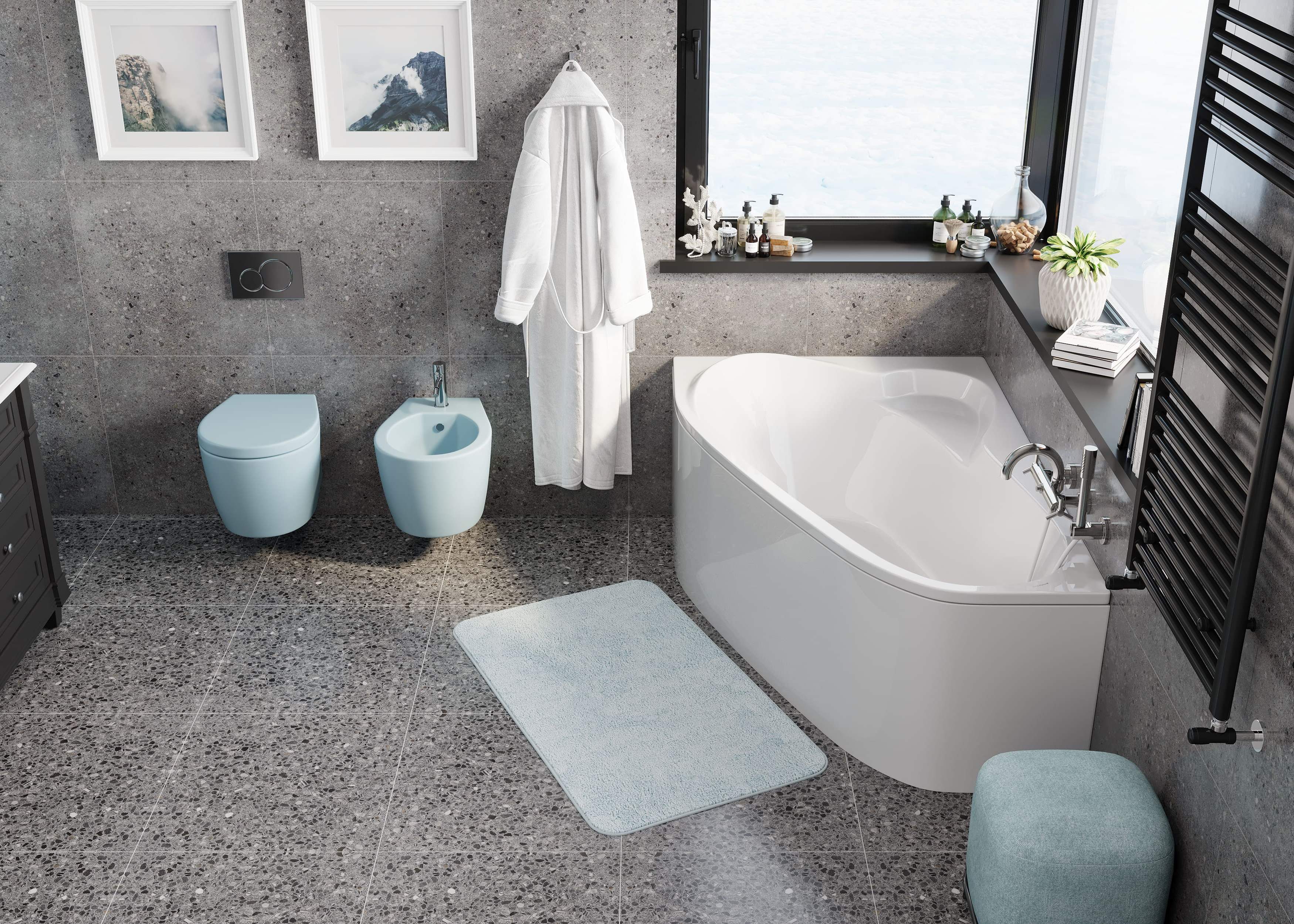 Акриловая ванна VAGNERPLAST Selena VPBA163SEL3LX-04 160х105 Left