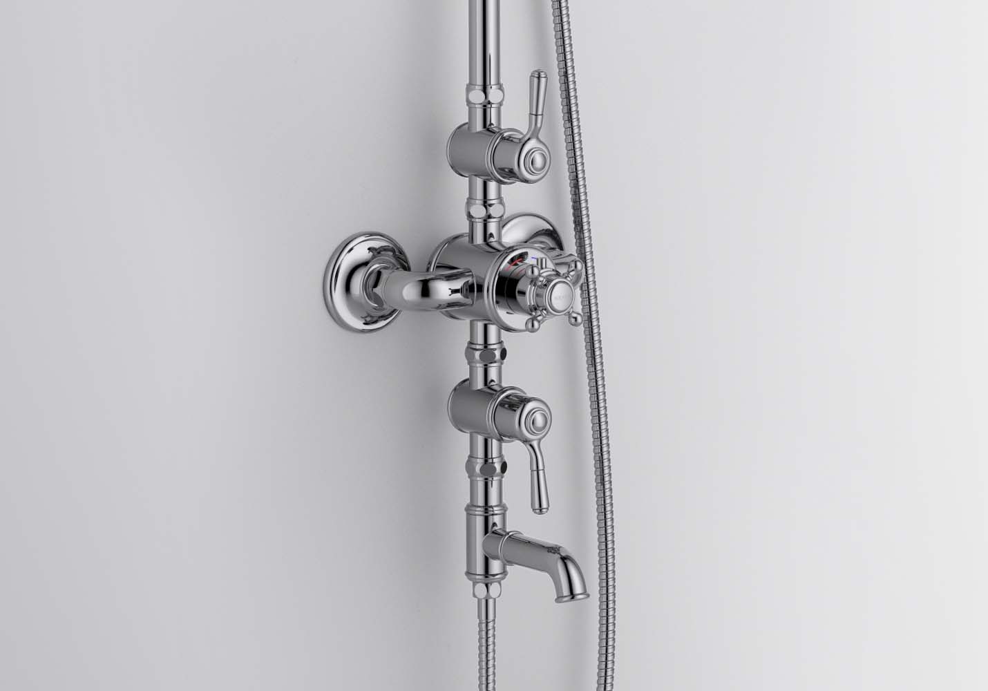 Душевая система Aquatek Классик AQ2543CR