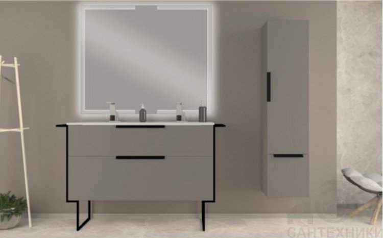 Пенал подвесной Cezares 55184 35 см, Grigio opaco