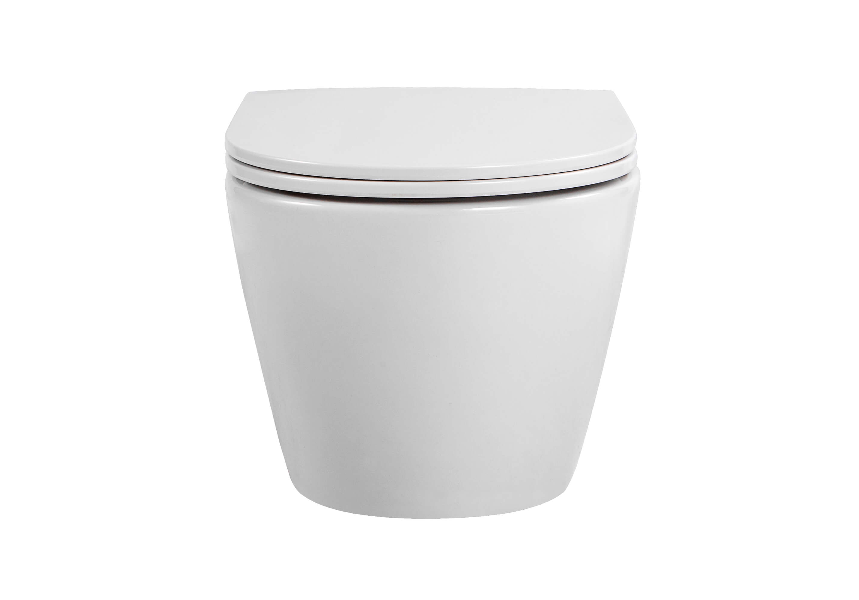 Унитаз подвесной безободковый Aquatek Европа AQ1900T-00 с сиденьем Soft Close