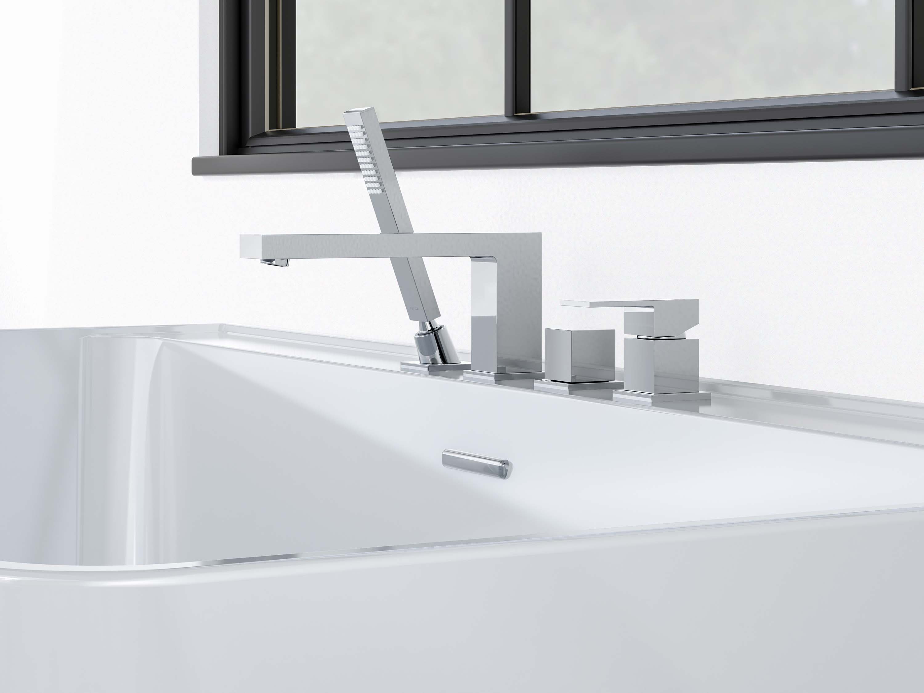 Смеситель Aquatek Либра AQ1648CR на борт ванны