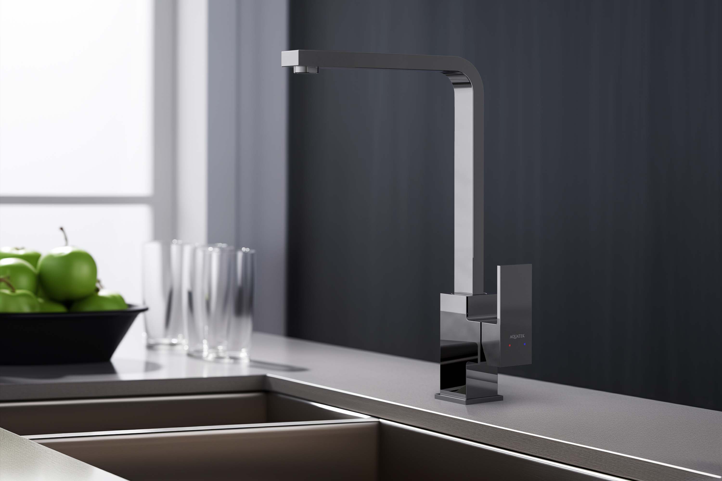 Смеситель Aquatek Либра AQ1680CR для кухни