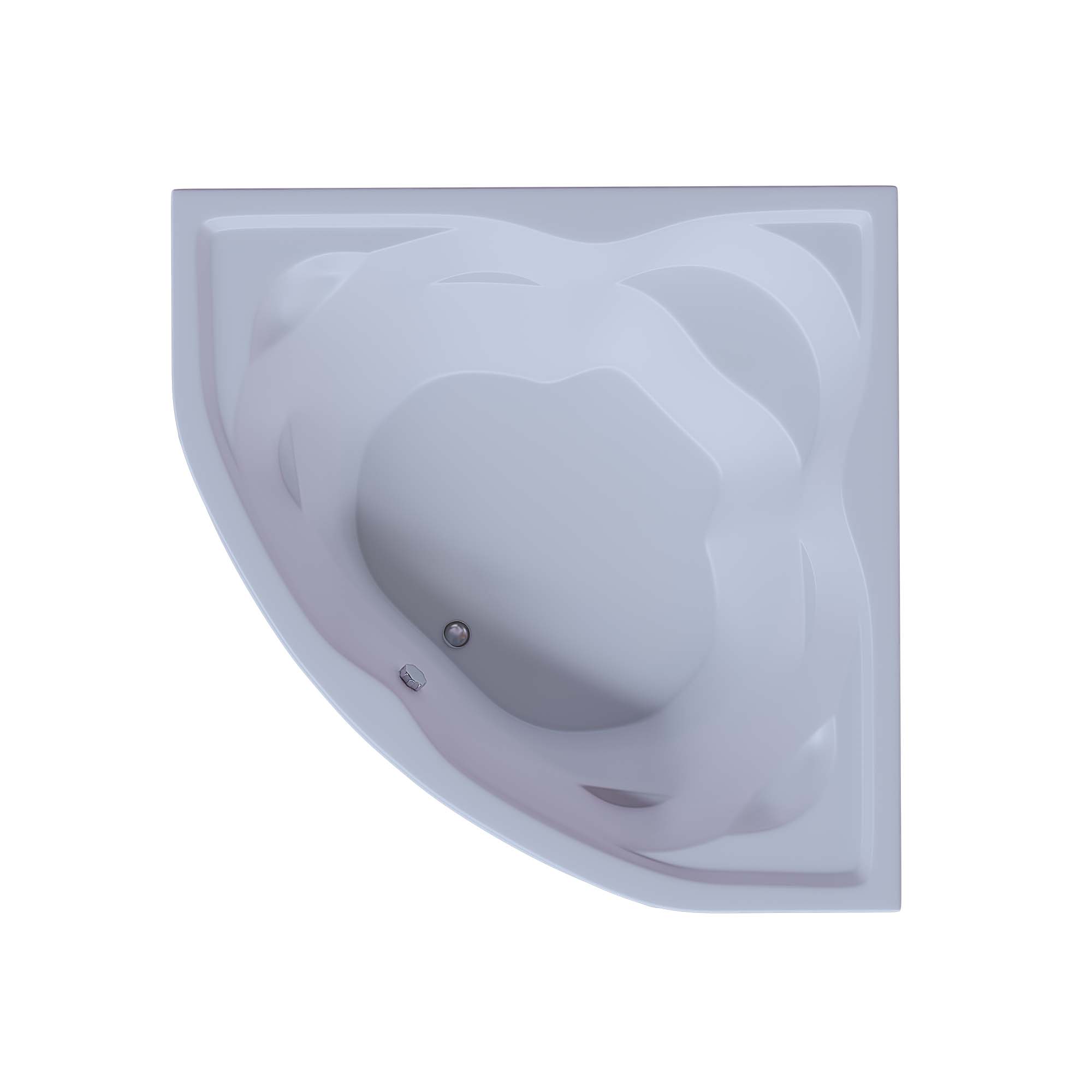 Акриловая ванна Aquatek Сириус SIR164-0000002 164х164 см с фронтальным экраном