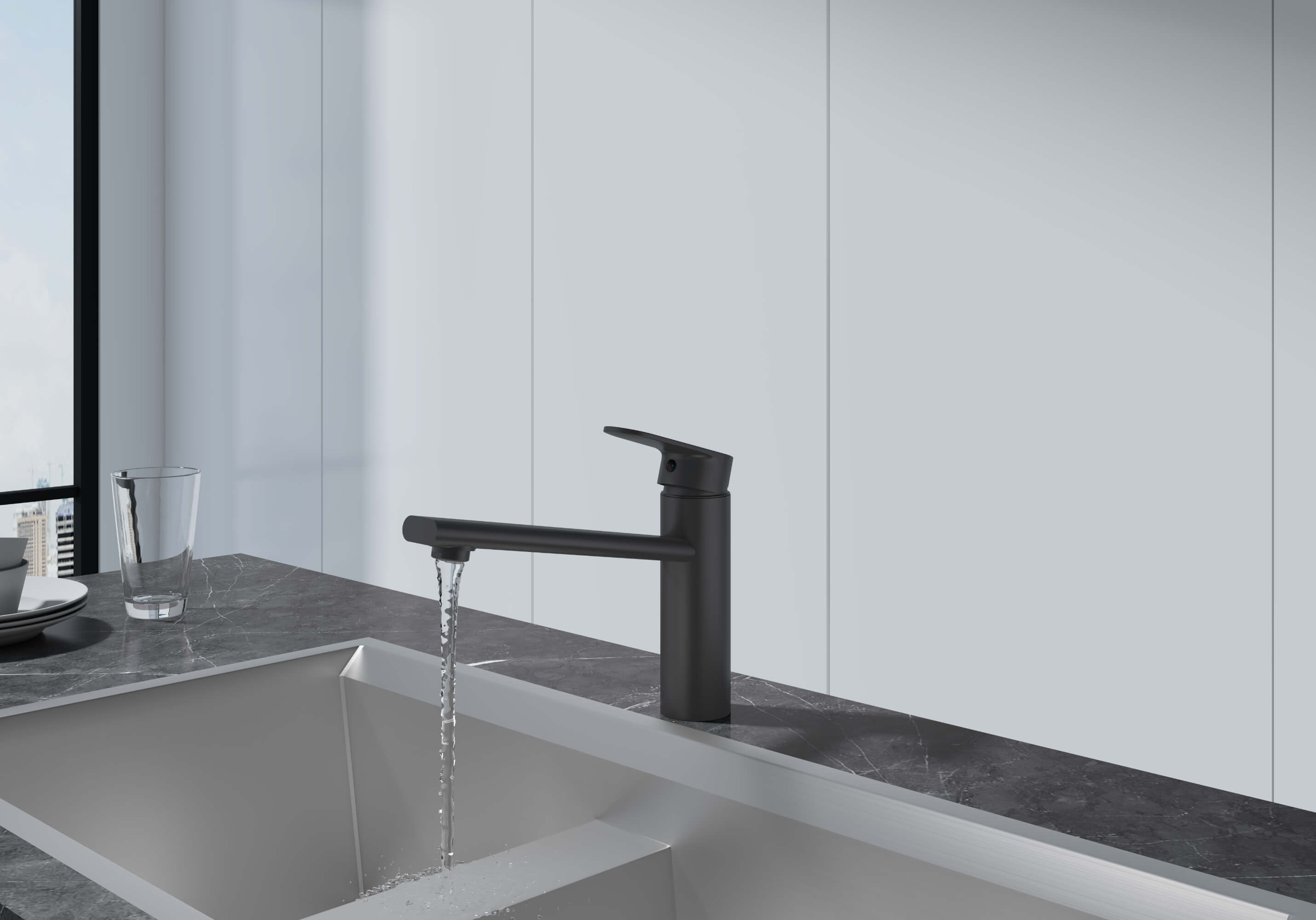 Смеситель Aquatek Ника AQ1880MB для кухни