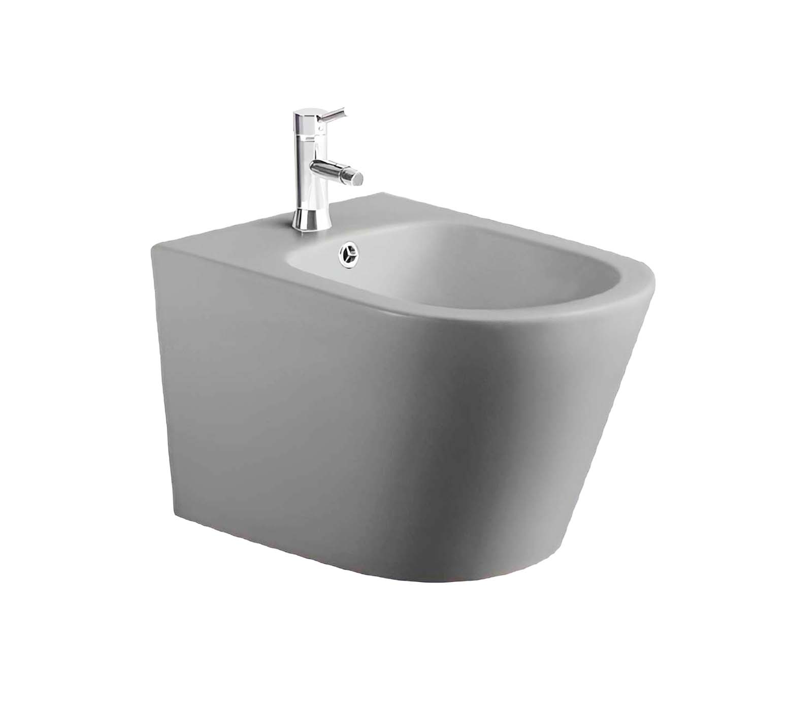 Подвесное биде Aquatek Вега AQ1057-MG серый матовый